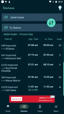 EGY Train Way android App screenshot 3